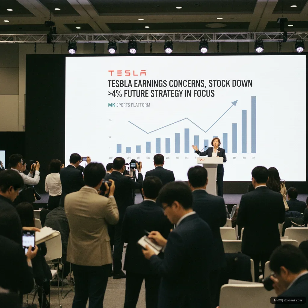 特斯拉财报引担忧，股价下 MK体育平台 跌超4%，未来战略成焦点
